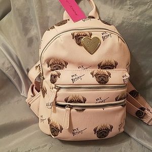 Betsey Johnson Pug Backpack!